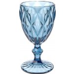 Бокал для вина Новогодние грани, 15*8 см, синий, стекло Koopman YE7300080