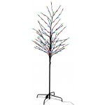 Светодиодное дерево Зимняя Вишня 150 см, 160 теплых Белых/Разноцветных LED ламп, контроллер, IP44 Kaemingk