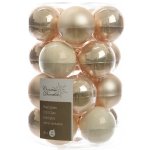 Коллекция стеклянных шаров Благородный Жемчуг 6 см, 20 шт Kaemingk
