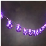Декор Фиолетовый Шар б/о 20 ламп 240 см таймер