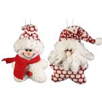 Мягкая игрушка Дед Мороз , Снеговик HM-002R