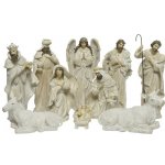 Рождественский вертеп Чудо под небом Вифлеема, 10 фигур, 18-48 см Kaemingk