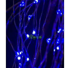 Branch light 1,5 метра, цв. синий, провод прозрачная проволока
