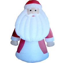 Игрушка Дед Мороз надувной, 240 см, с насосом, нейлон