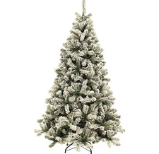 Royal Christmas Ель искусственная Flock Tree Promo Hinged 180 см