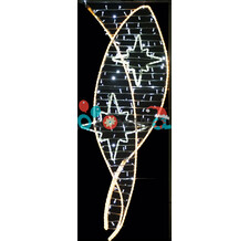 Светодиодная консоль Ночное небо, 200х80 см, белая, т. белая