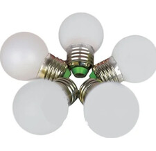 Светодиодная Лампа для Белт-лайта Rich LED, 220V, 2 Вт, цоколь Е27, d 45 мм, белый