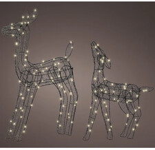    Gold Coast - Deers, 2 , 59-78 , 120   Big&Bright LED , IP44 Kaemingk